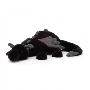 HUGE Jellycat Onyx Dragon 19 CM X 66 CM | 953260OVP