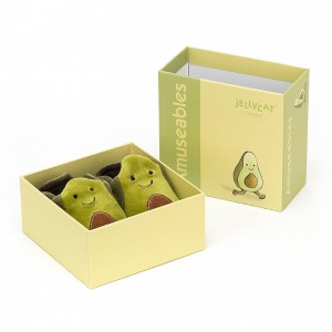 Jellycat Amuseable Avocado Booties 10 CM X 5 CM | 764123QAP