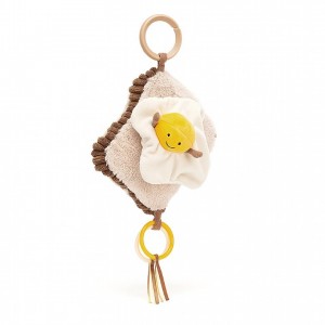 Jellycat Amuseable Egg On Toast Activity Toy 17 CM X 13 CM | 460271WTV