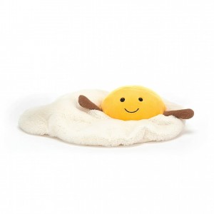 Jellycat Amuseable Fried Egg 5 CM X 27 CM | 895302FZA