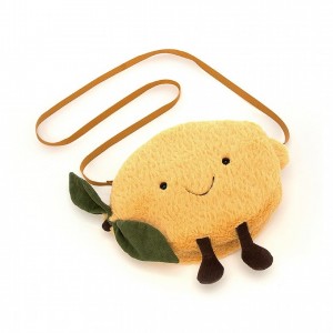 Jellycat Amuseable Lemon Bag 20 CM X 27 CM | 614279XJY