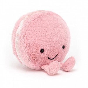 Jellycat Amuseable Macaron Raspberry 10 CM X 11 CM | 983475TBX