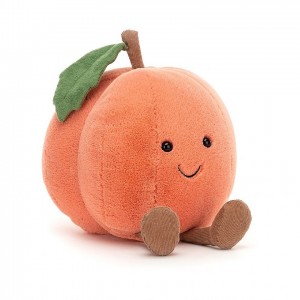 Jellycat Amuseable Peach 15 CM X 14 CM | 468203YPZ