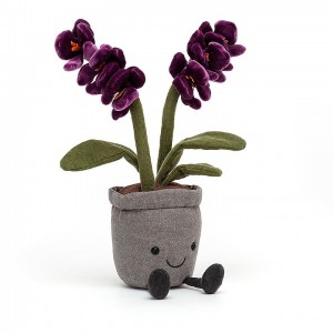 Jellycat Amuseable Purple Orchid 29 CM X 10 CM | 146059VKR
