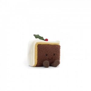 Jellycat Amuseable Slice of Christmas Cake 10 CM X 12 CM | 089721KBE