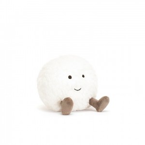 Jellycat Amuseable Snowball 9 CM X 8 CM | 594328ZVL