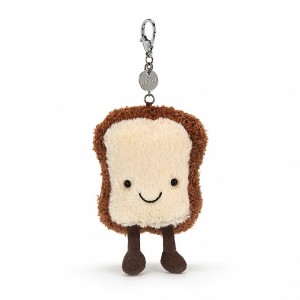 Jellycat Amuseable Toast Bag Charm 14 CM X 10 CM | 539270OLJ