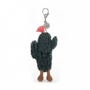 Jellycat Amuseables Cactus Bag Charm 13 CM X 5 CM | 295631YXJ