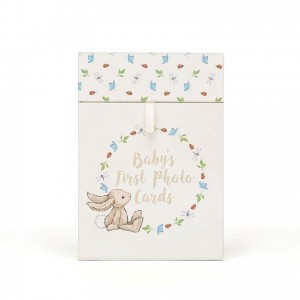 Jellycat Baby's First Bashful Bunny Photo Cards 16 CM X 2 CM | 125847QLH