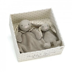 Jellycat Bashful Bunny and Soother 26 CM | 864512UNW