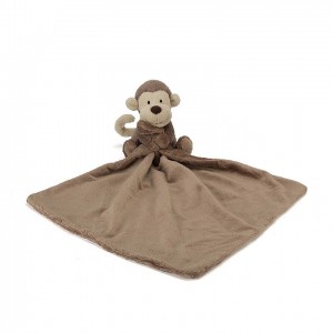 Jellycat Bashful Monkey Soother 34 CM X 34 CM | 654790PRS