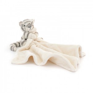 Jellycat Bashful Snow Tiger Soother 34 CM X 34 CM | 342709XQE