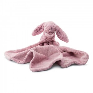 Jellycat Bashful Tulip Bunny Soother 13 CM X 7 CM | 893614CUT
