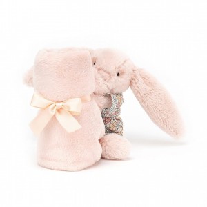 Jellycat Bedtime Blossom Blush Bunny Soother 34 CM X 34 CM | 143795JTW