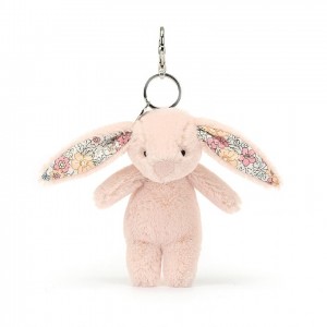 Jellycat Blossom Blush Bunny Bag Charm 17 CM X 4 CM | 978456GER