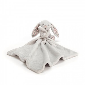 Jellycat Blossom Silver Bunny Soother 34 CM X 34 CM | 451032JHZ