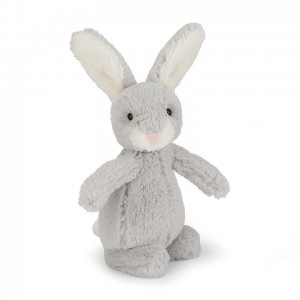 Jellycat Bobtail Bunny Silver 17 CM X 8 CM | 306741KNX