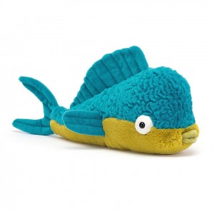Jellycat Delano Dorado Fish 12 CM X 26 CM | 512437VDQ