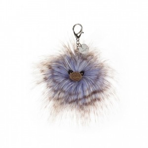 Jellycat Delphine Bag Charm 7 CM X 7 CM | 097826IKW