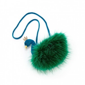 Jellycat Fancy Peacock Bag 21 CM X 8 CM | 798150DRM