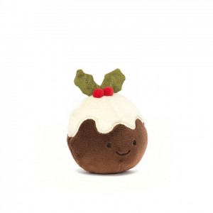 Jellycat Festive Folly Christmas Pudding 6 CM X 13 CM | 761954UDV