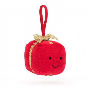 Jellycat Festive Folly Present 7 CM X 7 CM | 783160TJX