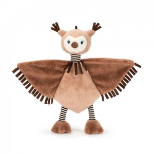 Jellycat Flapper Owl Soother 23 CM X 27 CM | 589603USP