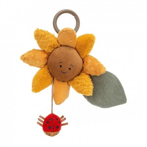 Jellycat Fleury Sunflower Activity Toy 20 CM X 20 CM | 831594HRO