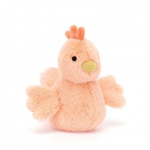 Jellycat Fluffy Chicken 11 CM X 6 CM | 203796OUK