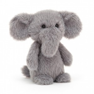 Jellycat Fluffy Elephant 11 CM X 5 CM | 690782ZRI