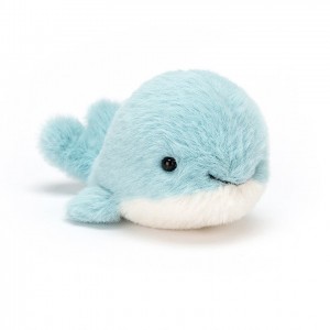 Jellycat Fluffy Whale 10 CM X 5 CM | 512608NYT