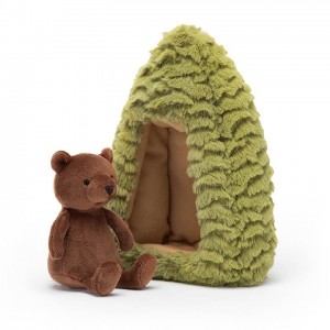 Jellycat Forest Fauna Bear 19 CM X 14 CM | 257806DGR