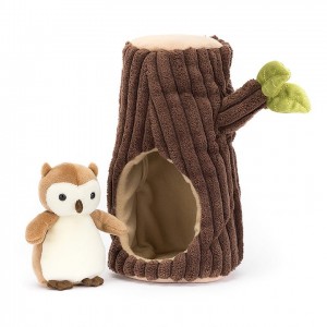 Jellycat Forest Fauna Owl 19 CM X 14 CM | 120697WNP