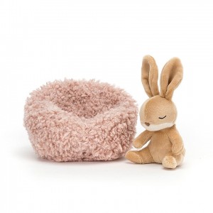 Jellycat Hibernating Bunny 12 CM X 12 CM | 982163KEG