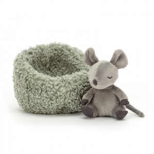 Jellycat Hibernating Mouse 12 CM X 12 CM | 283475PBA