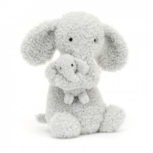 Jellycat Huddles Grey Elephant 26 CM X 14 CM | 157280XCM