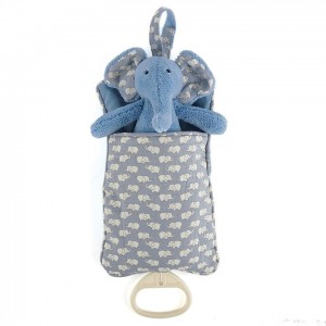 Jellycat Indigo Elly Musical Pull 23 CM | 042359NBM