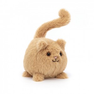 Jellycat Kitten Caboodle Ginger 10 CM X 10 CM | 351829FUA