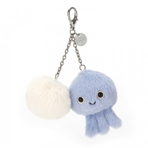 Jellycat Kutie Pops Jellyfish Bag Charm 7 CM X 7 CM | 189736MCD