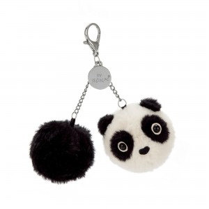 Jellycat Kutie Pops Panda Bag Charm 7 CM X 7 CM | 417986ZOJ