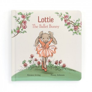 Jellycat Lottie The Ballet Bunny Book 19 CM X 19 CM | 925483UCF