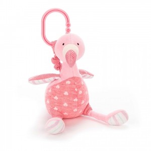 Jellycat Lulu Flamingo Jitter 22 CM X 8 CM | 634902QLP