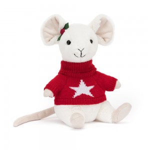 Jellycat Merry Mouse Jumper 18 CM X 9 CM | 061532KMD