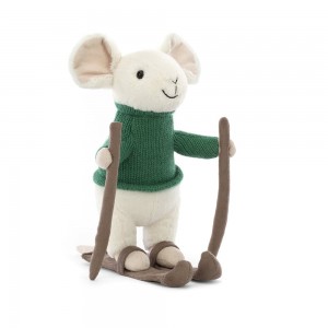 Jellycat Merry Mouse Skiing 18 CM X 9 CM | 945368HML