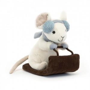 Jellycat Merry Mouse Sleighing 18 CM X 11 CM | 398705MDE