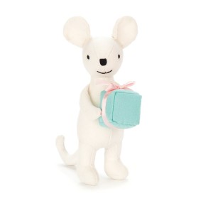 Jellycat Mini Messenger Mouse 16 CM X 5 CM | 352068PMS