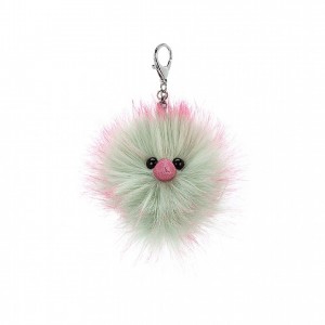 Jellycat Mint Fizz Bag Charm 7 CM X 7 CM | 397068MZR