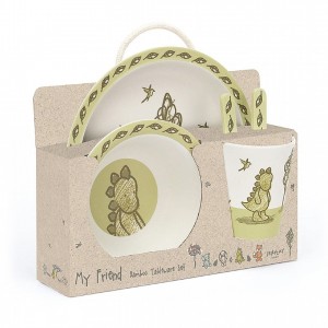 Jellycat My Friend Dino Bamboo Set 25 CM X 7 CM | 235184XSB