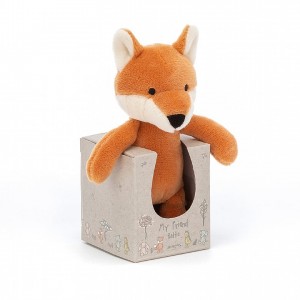 Jellycat My Friend Fox Rattle 12 CM X 5 CM | 324860VUL
