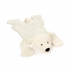 Jellycat Perry Polar Bear Playmat 85 CM X 42 CM | 754318ASO